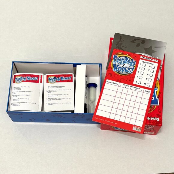 NWOT Endless Games Everybody Knows! Trivia Card Game - Picture 3 of 3